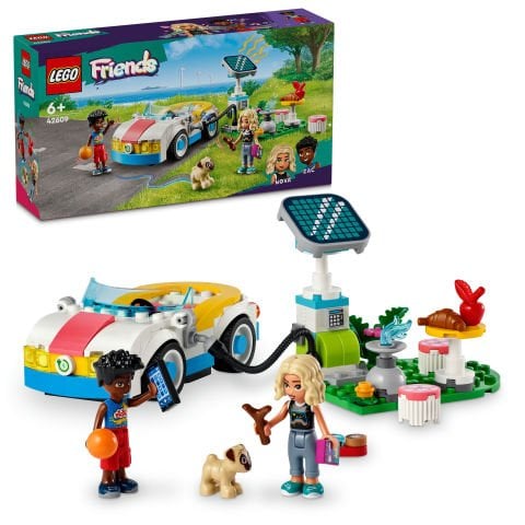 LEGO® Friends Elektrikli Araba ve Şarj İstasyonu 42609