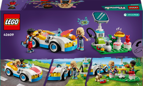 LEGO® Friends Elektrikli Araba ve Şarj İstasyonu 42609