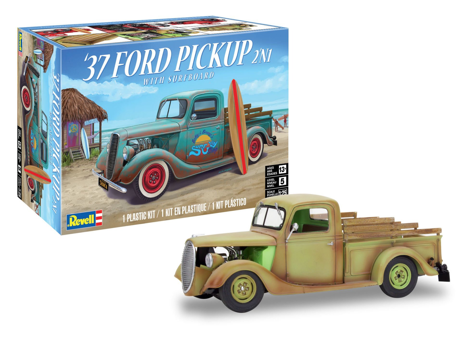 37 Ford Pickup 2si 1 Arada Sörf Tahtalı