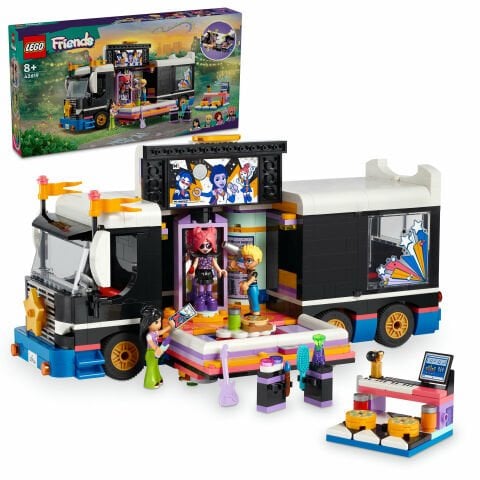 LEGO® Friends Pop Star Müzik Turne Otobüsü 42619