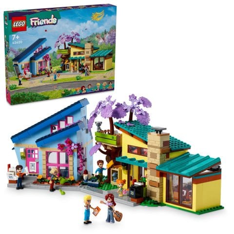 LEGO® Friends Olly ve Paisley'nin Aile Evleri 42620