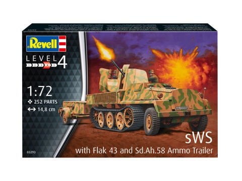 sWS with Flak43 ve Sd.Ah58 Cephane Arabası