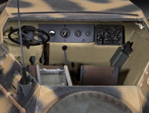 German Command Zırhlı Araç Sd.Kfz.247 Ausf.B