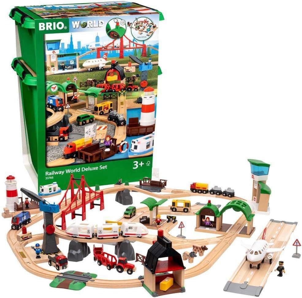 Delüks Tren Yolu Seti