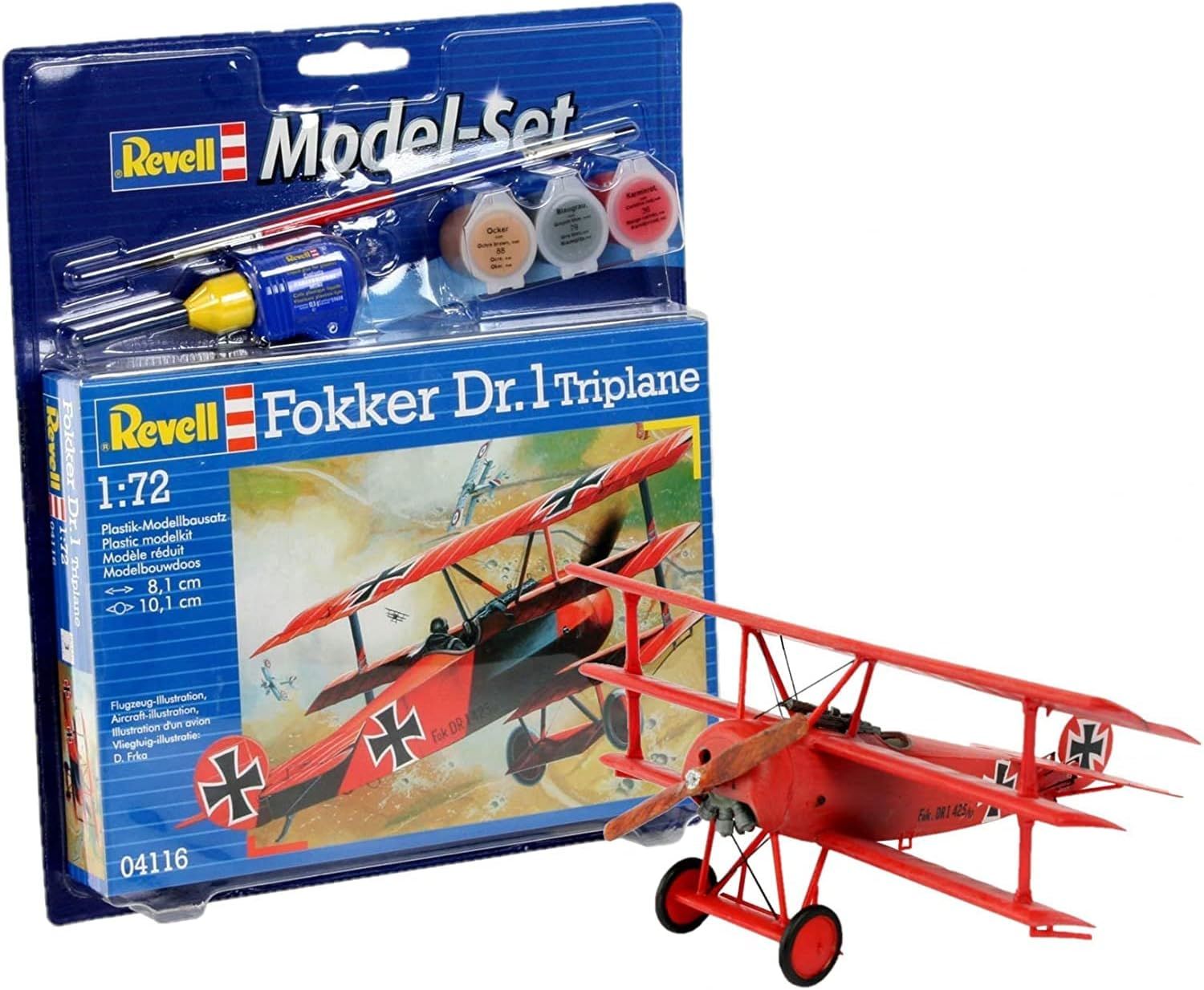 Revell Model Set Fokker DR.1 Triplane-64116