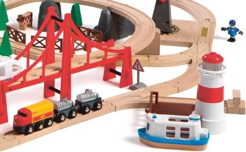 Delüks Tren Yolu Seti