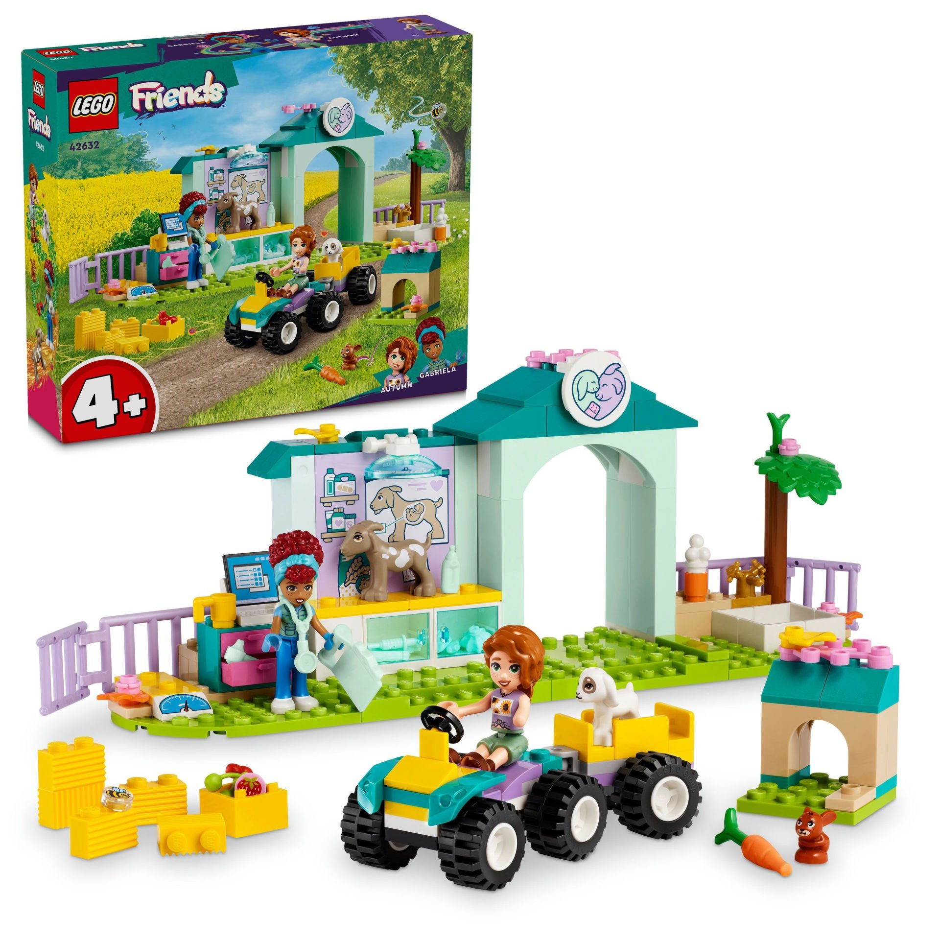 LEGO® Friends Çiftlik Hayvanı Veteriner Kliniği 42632