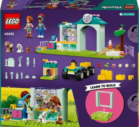LEGO® Friends Çiftlik Hayvanı Veteriner Kliniği 42632