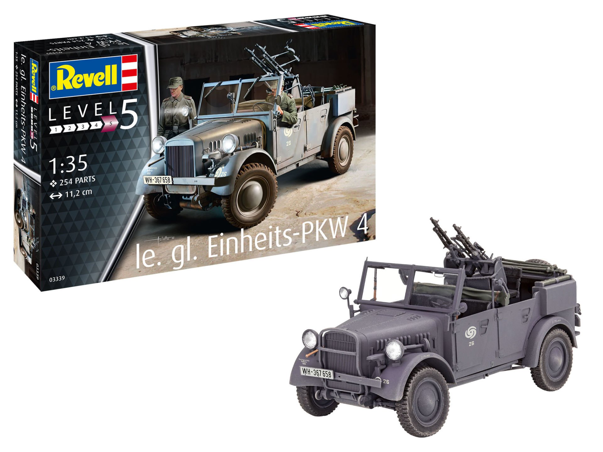 Revell Le. gl. Einheits-PKW 4