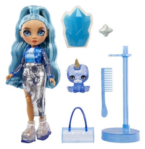 Rainbow High Skyler - Parlak Slime ve Evcil Hayvan Serisi Bebeği
