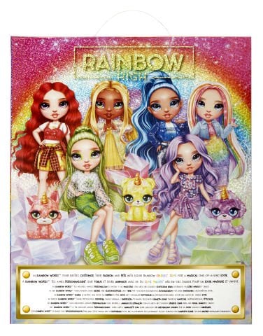 Rainbow High Skyler - Parlak Slime ve Evcil Hayvan Serisi Bebeği