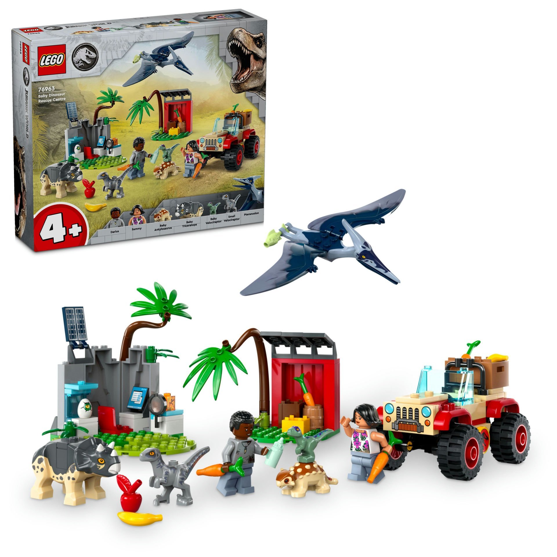 LEGO® Jurassic World™ Yavru Dinozor Kurtarma Merkezi 76963