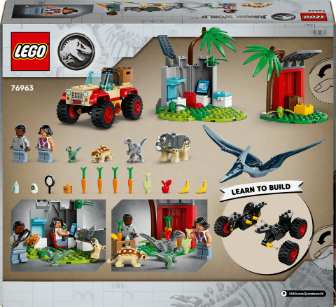 LEGO® Jurassic World™ Yavru Dinozor Kurtarma Merkezi 76963