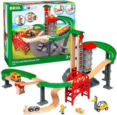 BRIO Kaldırma ve Yükleme Depo Seti