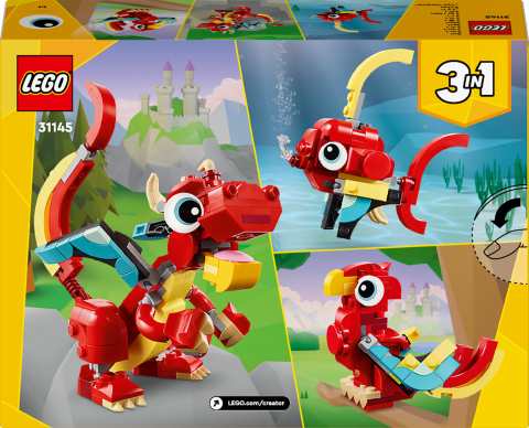 LEGO® Creator Kırmızı Ejderha 31145