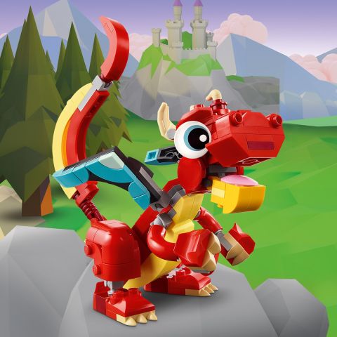 LEGO® Creator Kırmızı Ejderha 31145