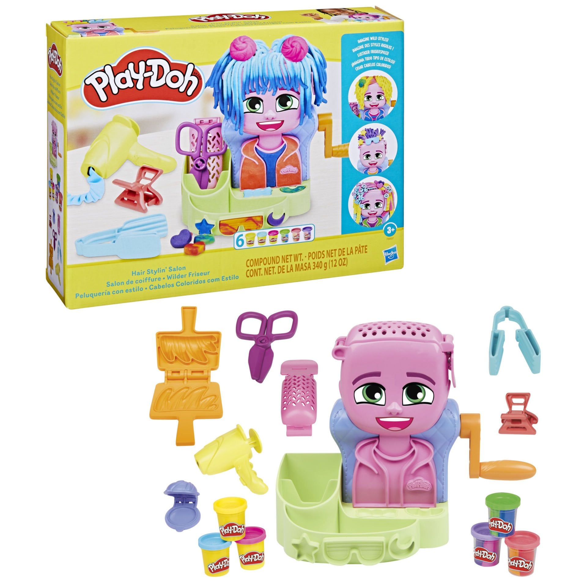 Play-Doh Renkli Kuaför Salonu