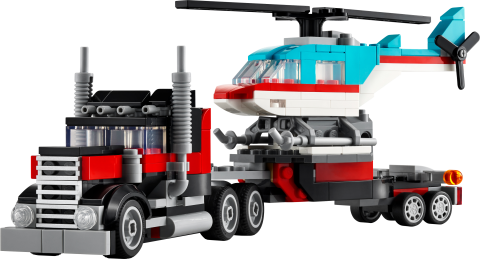 LEGO® Creator Helikopterli Açık Kasa Kamyon 31146