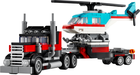 LEGO® Creator Helikopterli Açık Kasa Kamyon 31146