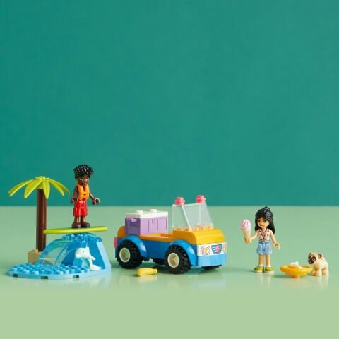 LEGO® Friends Plaj Arabası Eğlencesi 41725 Oyuncak Yapım Seti