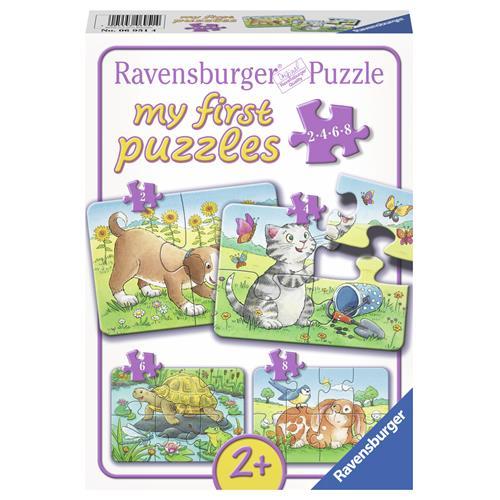 Ravensburger 2/4/6/8 Parçalı Puzzle Hayvanlar