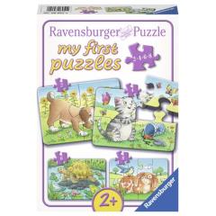 Ravensburger 2/4/6/8 Parçalı Puzzle Hayvanlar