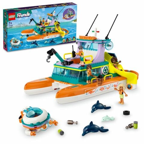 LEGO® Friends Deniz Kurtarma Teknesi 41734 Oyuncak Yapım Seti (717 Parça)