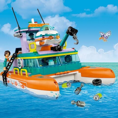 LEGO® Friends Deniz Kurtarma Teknesi 41734 Oyuncak Yapım Seti (717 Parça)