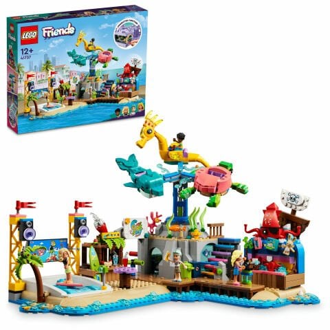 LEGO® Friends Plaj Lunaparkı 41737 Oyuncak Yapım Seti (1348 Parça)
