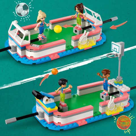 LEGO® Friends Spor Merkezi 41744 Oyuncak Yapım Seti (832 Parça)