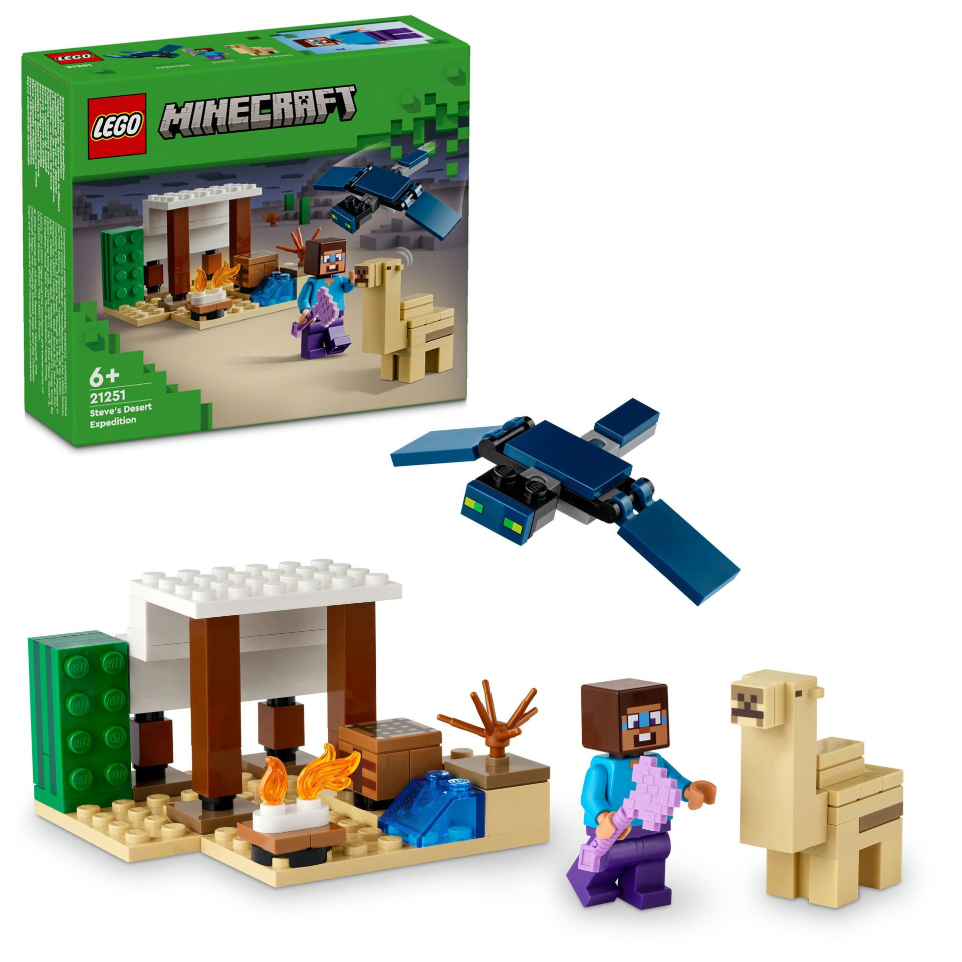 LEGO® Minecraft® Steve'in Çöl Keşfi 21251