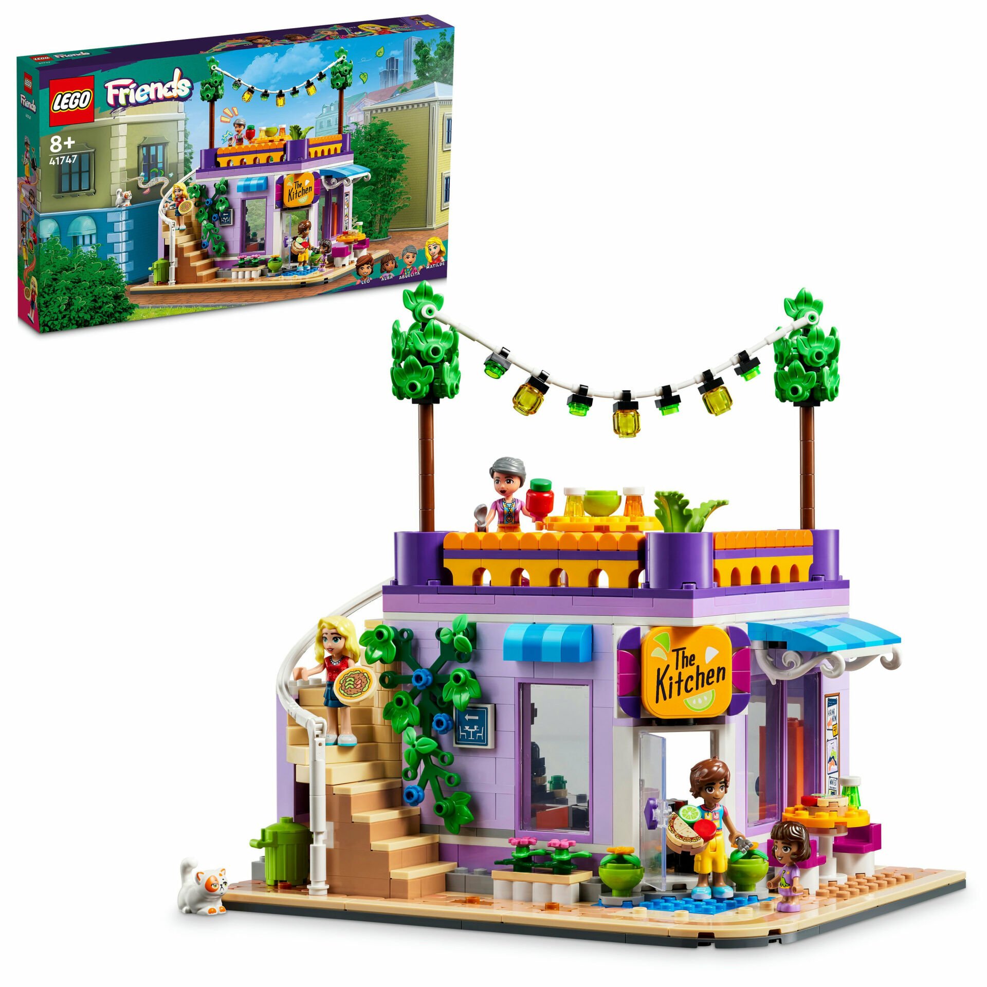 LEGO® Friends Heartlake City Mutfak Atölyesi 41747 Oyuncak Yapım Seti (695 Parça)