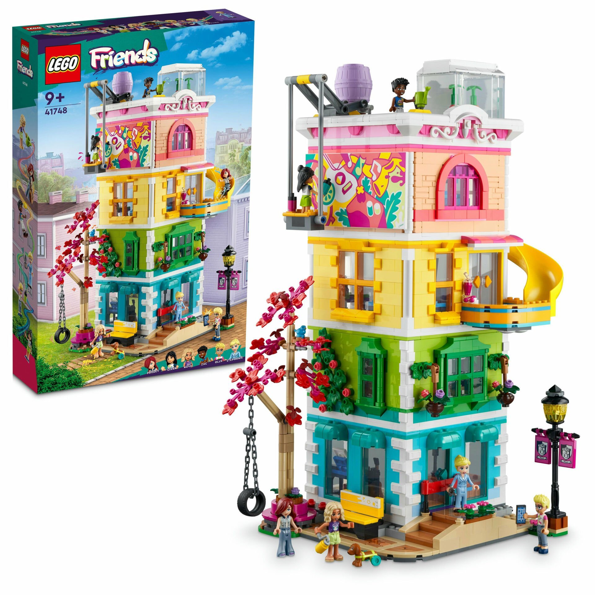 LEGO® Friends Heartlake City Toplum Merkezi 41748 Oyuncak Yapım Seti (1513 Parça)