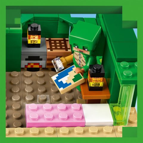 LEGO® Minecraft® Kaplumbağa Plaj Evi 21254