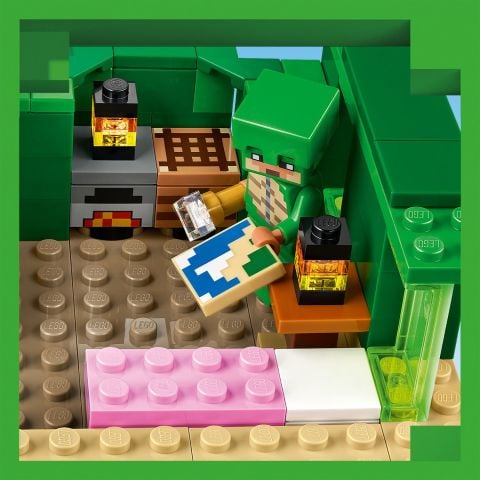 LEGO® Minecraft® Kaplumbağa Plaj Evi 21254