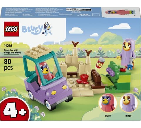 LEGO® Bluey Büyükanneler ile Bingo ve Bluey 11216