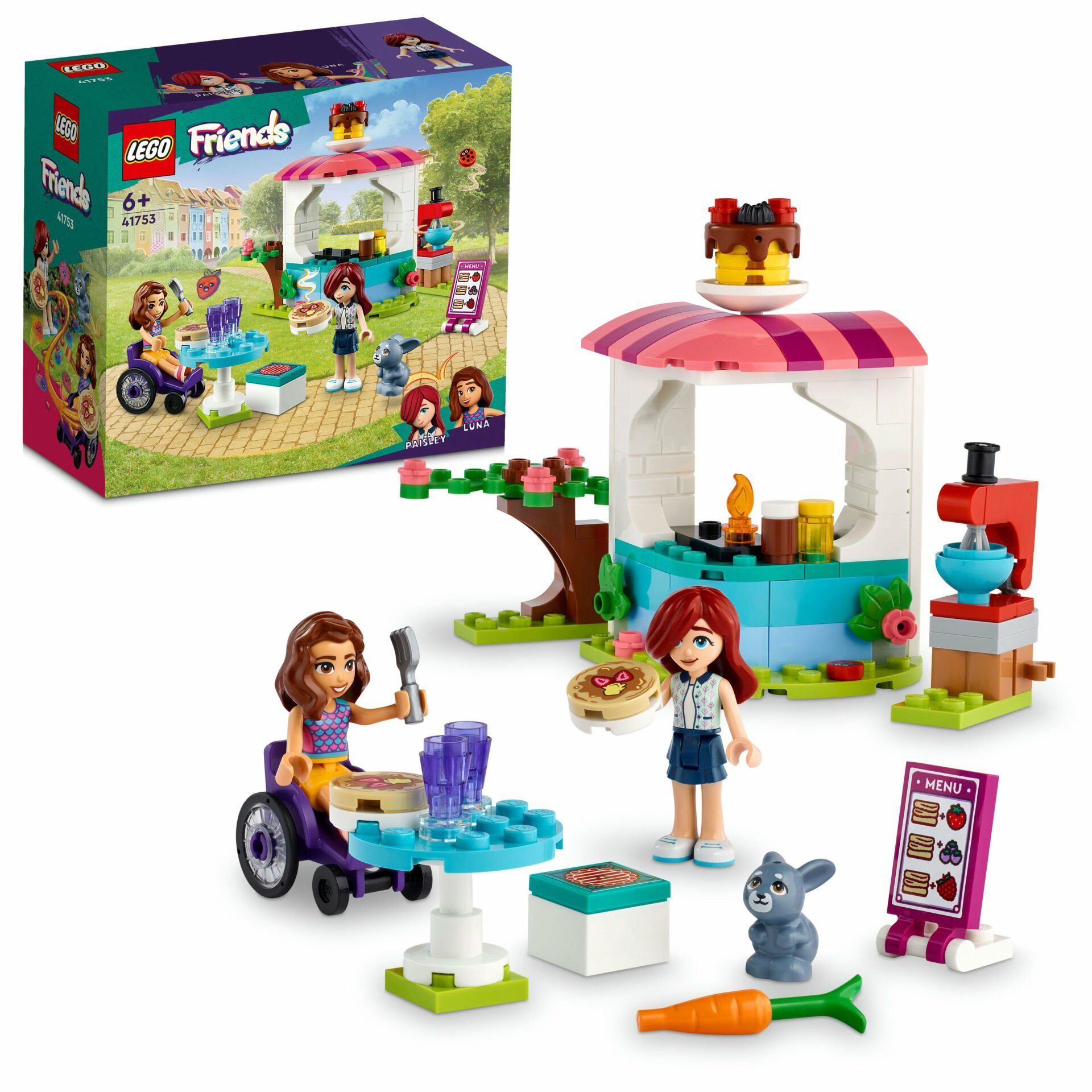 LEGO® Friends Pankek Dükkanı 41753 Oyuncak Yapım Seti (157 Parça)