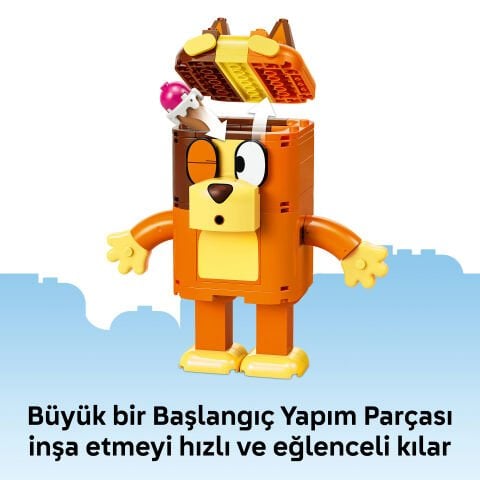 LEGO® Bluey Parçalarla İnşa Edilen Bluey Ailesi 11217