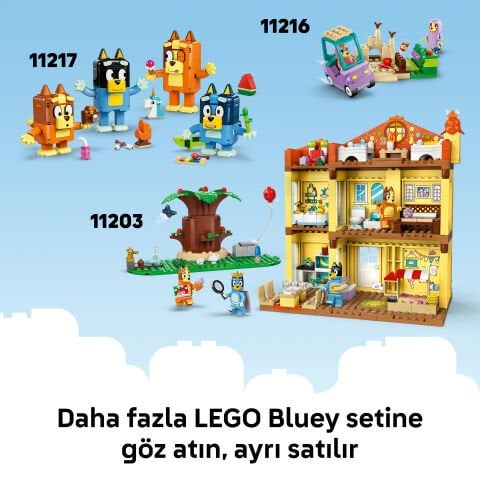 LEGO® Bluey Rusty ve Bluey ile Okul 11221