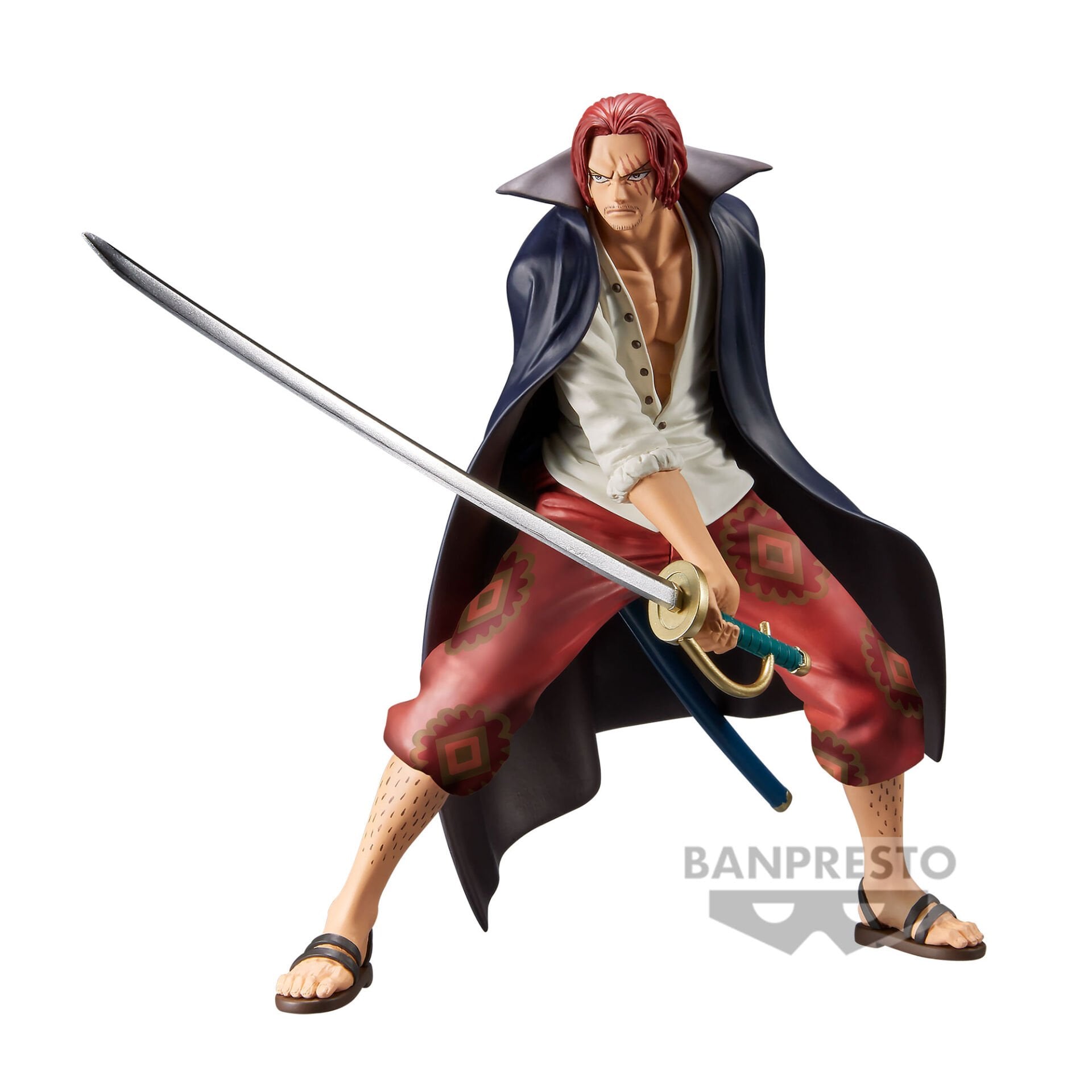 Banpresto One Piece Red Filmi Shanks DXF Figürü