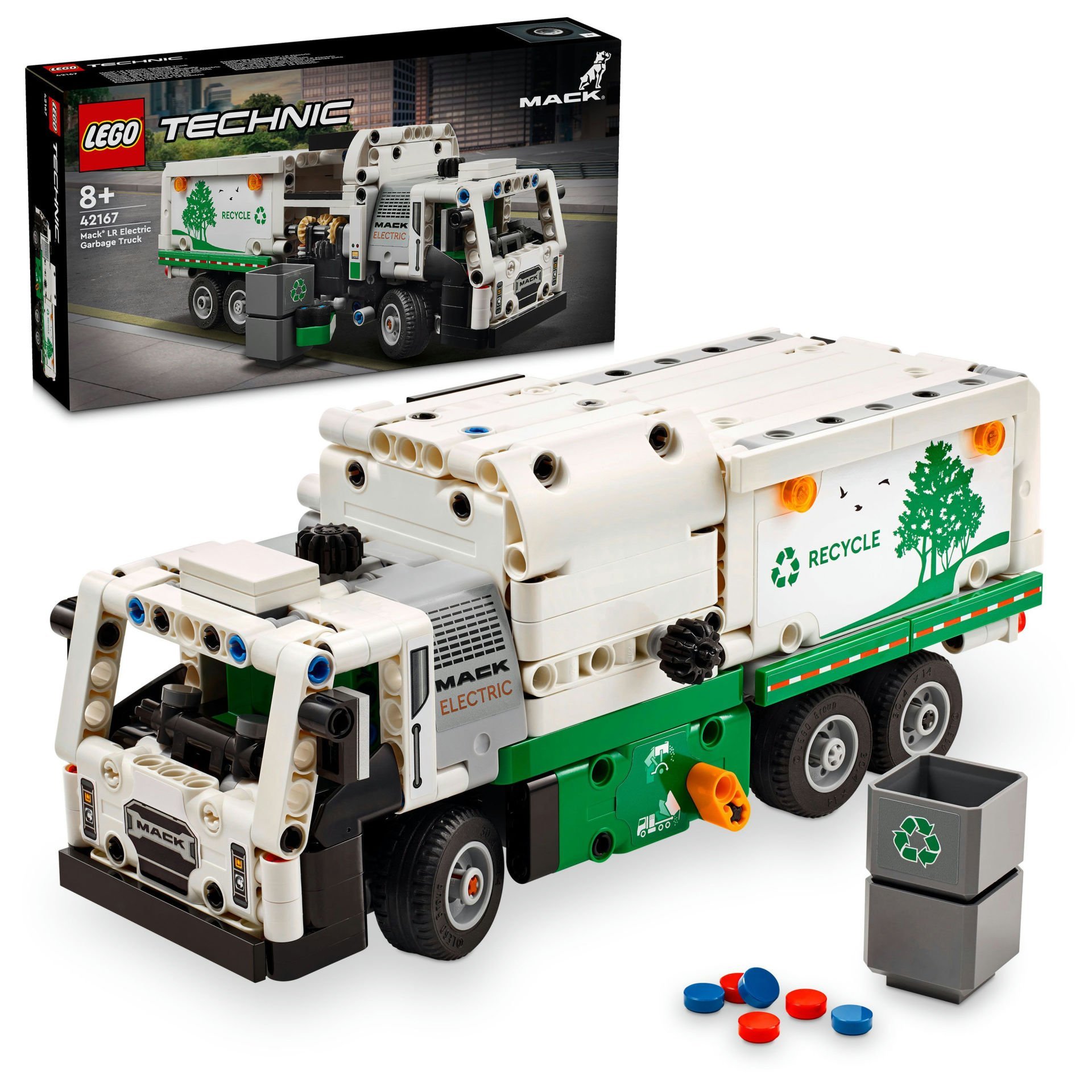 LEGO® Technic Mack® LR Electric Çöp Kamyonu 42167