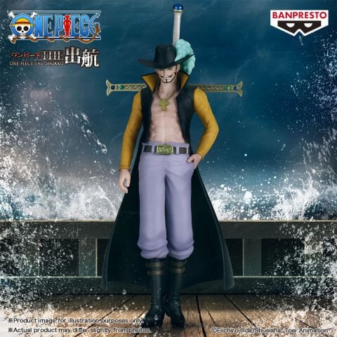 Banpresto One Piece The Shukko Dracule Mihawk Figürü