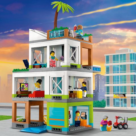 LEGO® City Apartman Binası 60365 Oyuncak Yapım Seti
