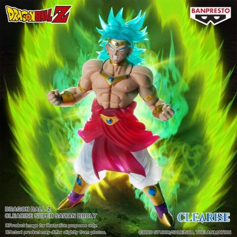 Banpresto Dragon Ball Z Super Saiyan Broly Figürü - Clearise Serisi
