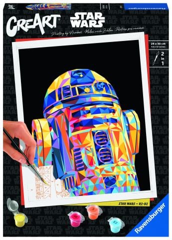 Creart SW R2 D2 - Sayılarla Boyama Hobi Seti