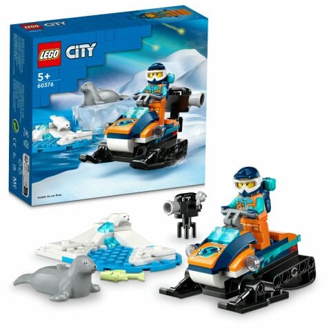 LEGO® City Kutup Kâşifi Motorlu Kızağı 60376 Oyuncak Yapım Seti