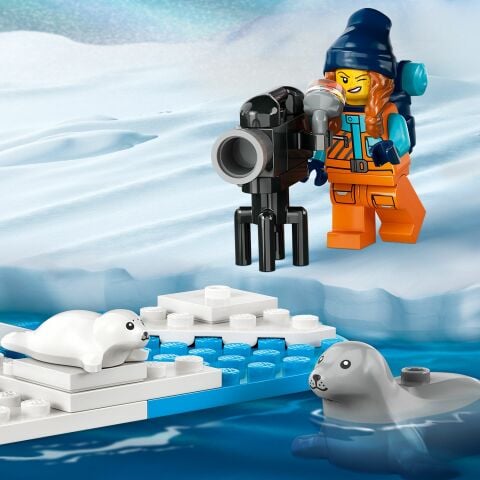LEGO® City Kutup Kâşifi Motorlu Kızağı 60376 Oyuncak Yapım Seti