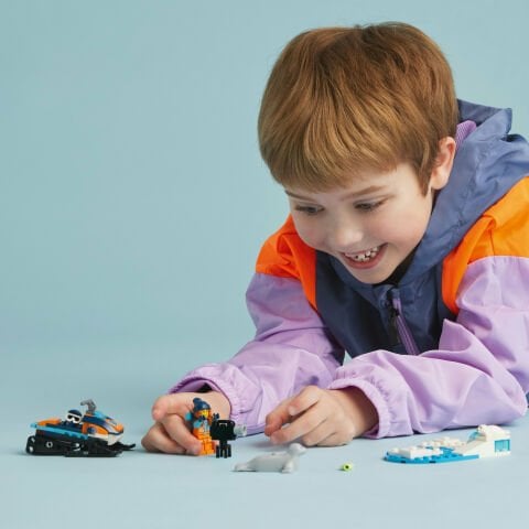 LEGO® City Kutup Kâşifi Motorlu Kızağı 60376 Oyuncak Yapım Seti