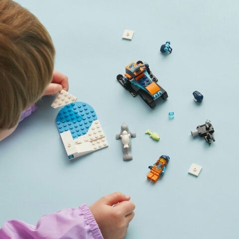 LEGO® City Kutup Kâşifi Motorlu Kızağı 60376 Oyuncak Yapım Seti