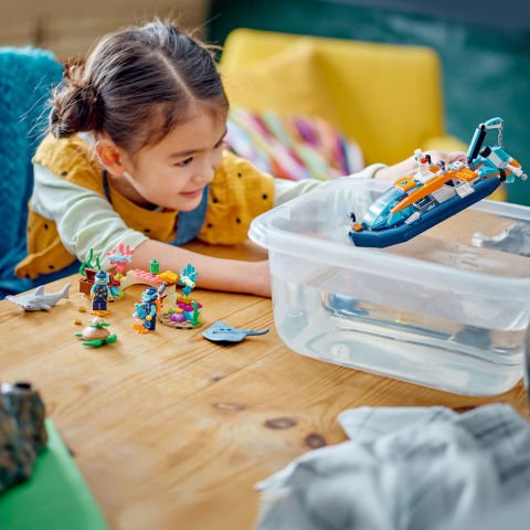LEGO® City Kâşif Dalış Kapsülü 60377 Oyuncak Yapım Seti